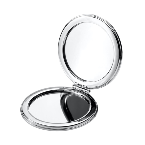 Kissy Fish w Red Glittered & Hearts Double Sided Compact  Mirror NIB - Picture 4 of 4